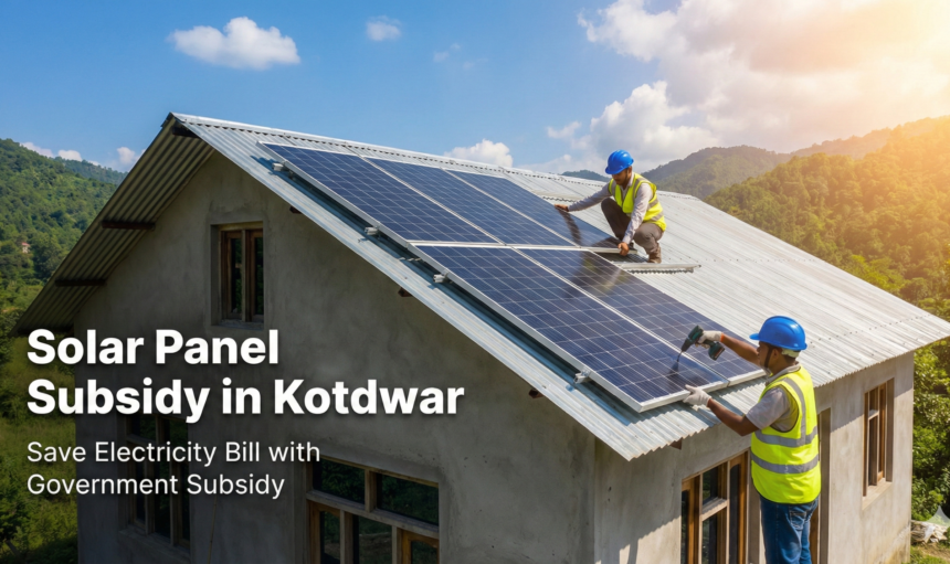 solar panel installation in kotdwar