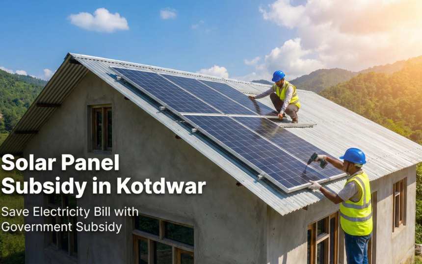 solar panel installation in kotdwar