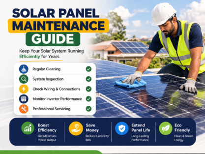 solar-panel-maintenance guide by Manya Traders