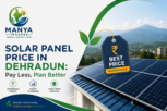 5kW solar installation in Dehradun – trusted solar company offering premium solar panels and expert installation services.