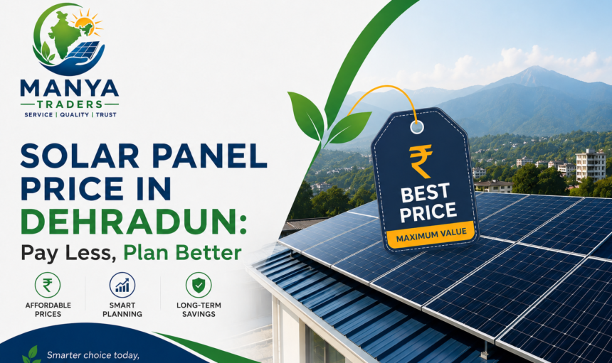 5kW solar installation in Dehradun – trusted solar company offering premium solar panels and expert installation services.