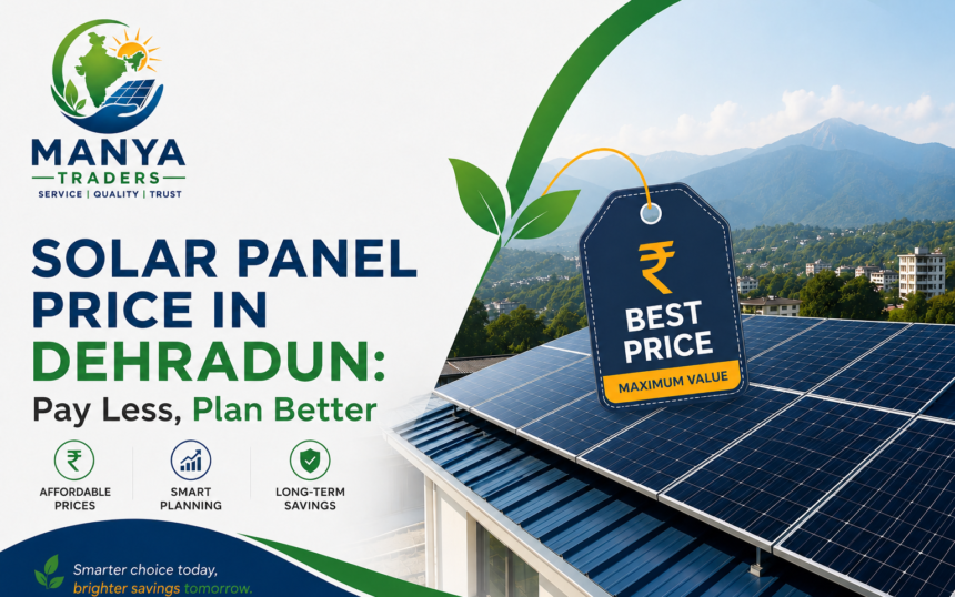 5kW solar installation in Dehradun – trusted solar company offering premium solar panels and expert installation services.
